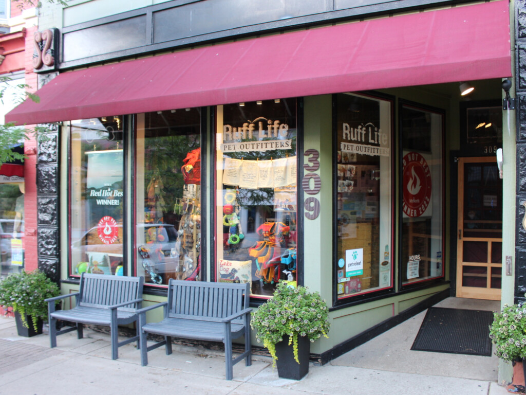 Ruff Life Pet Outfitters Downtown Petoskey Michigan